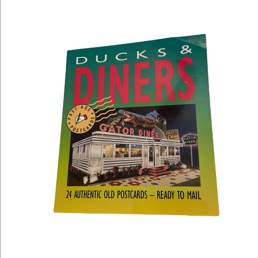 Ducks and Diners. 22 Authentic Old Postcards - Ready to Mail